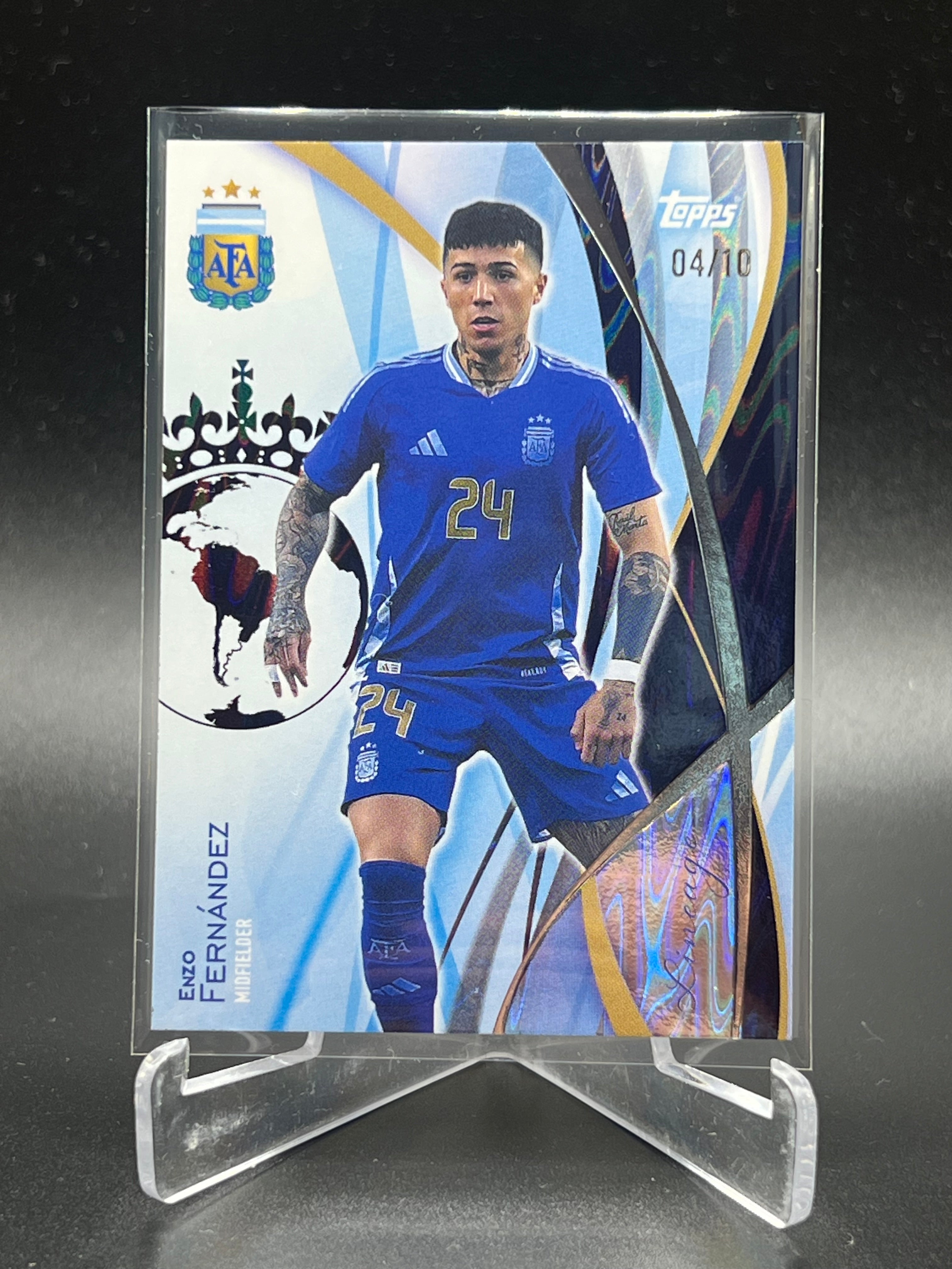 Enzo Fernàndez /10 Topps Argentina Lineage 24