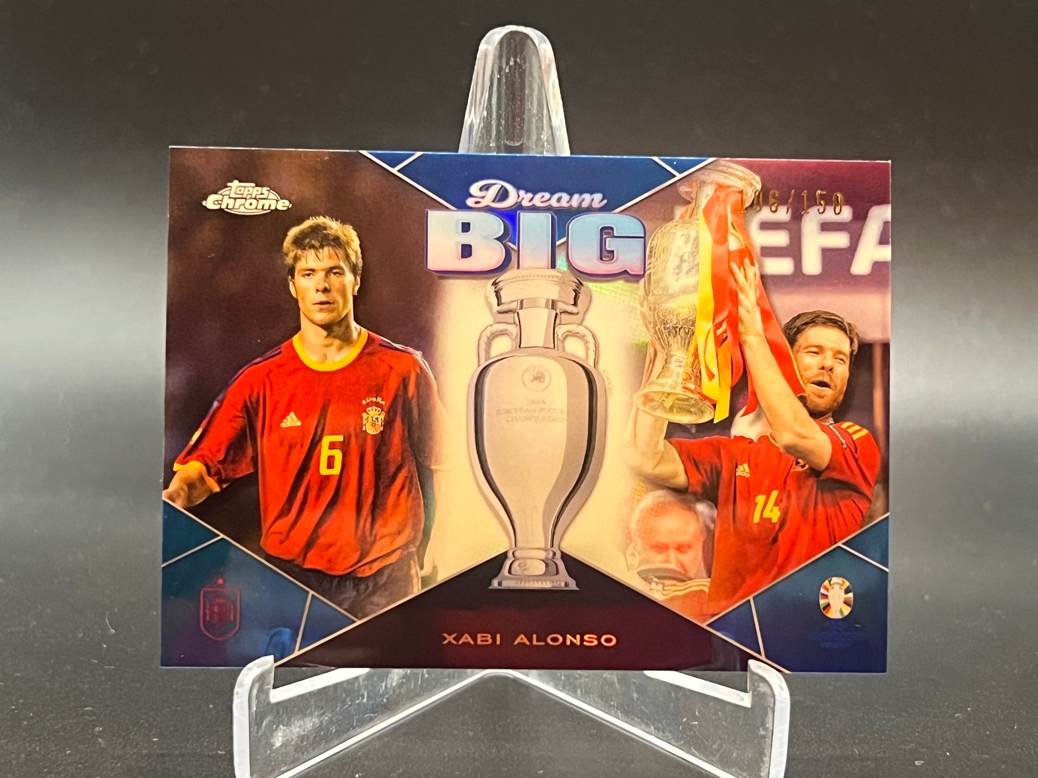 Xabi Alonso /150 Topps Chrome Dream Big Euro 2024