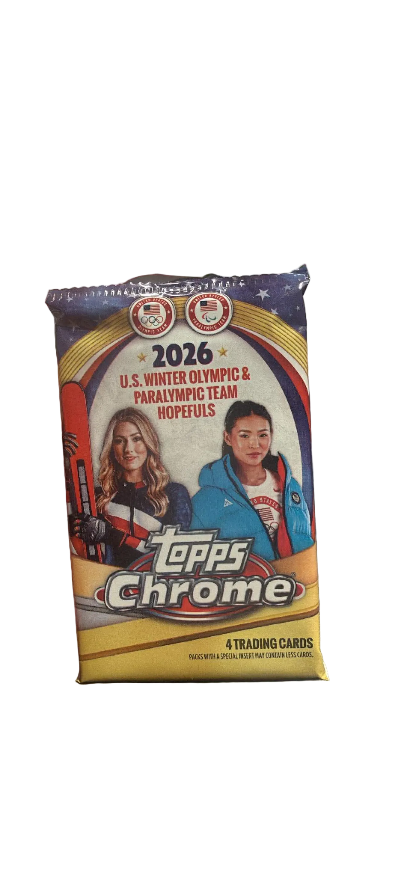 2026 Topps Chrome® U.S. Winter Olympics & Paralympic Team Hopefuls