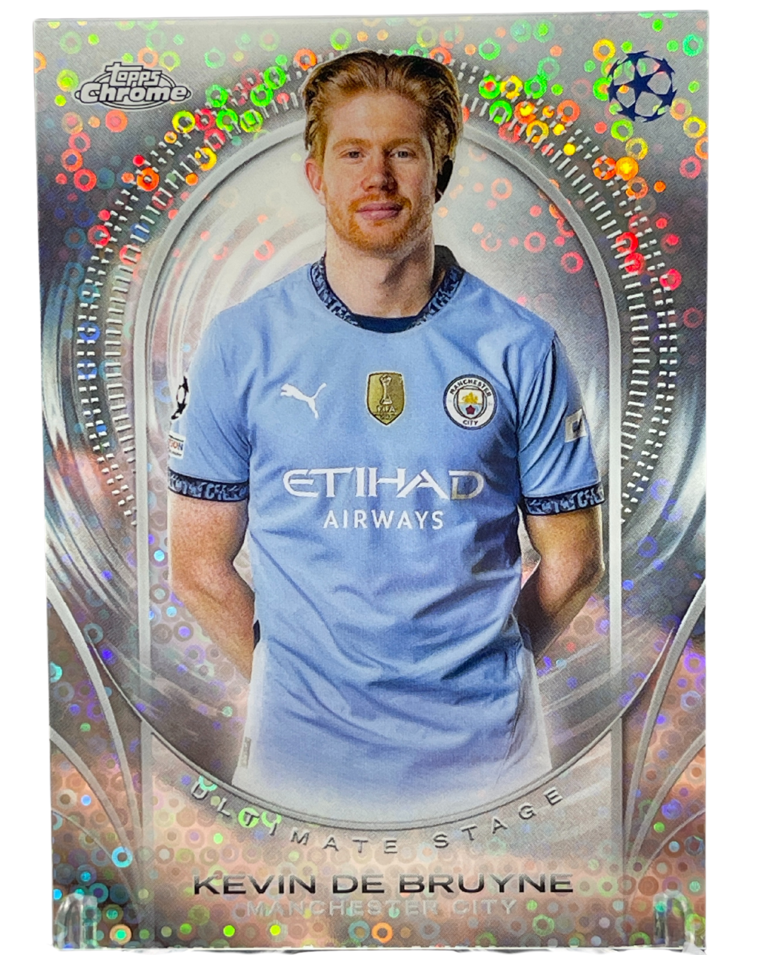 Kevin Fra Bryne -  Ultimate Stage Chrome Card 2024-25