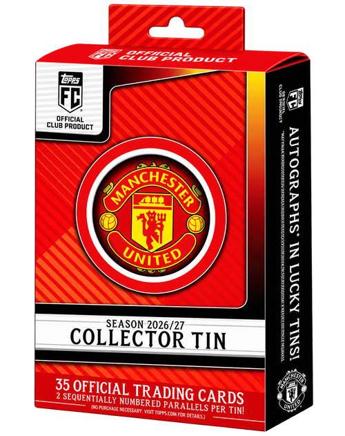 Topps Manchester United Collector Tin 2026/27
