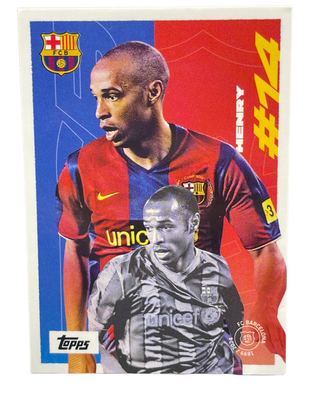 Topps Barcelona Team Set - Thierry Henry