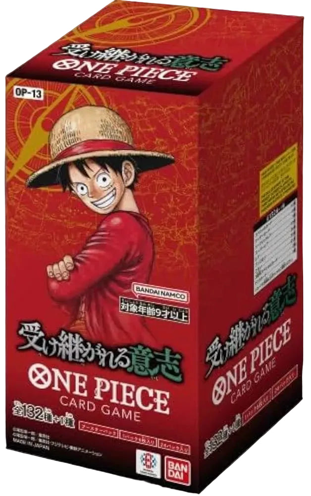 One Piece - OP-13 Carrying On His Will Booster Display Box