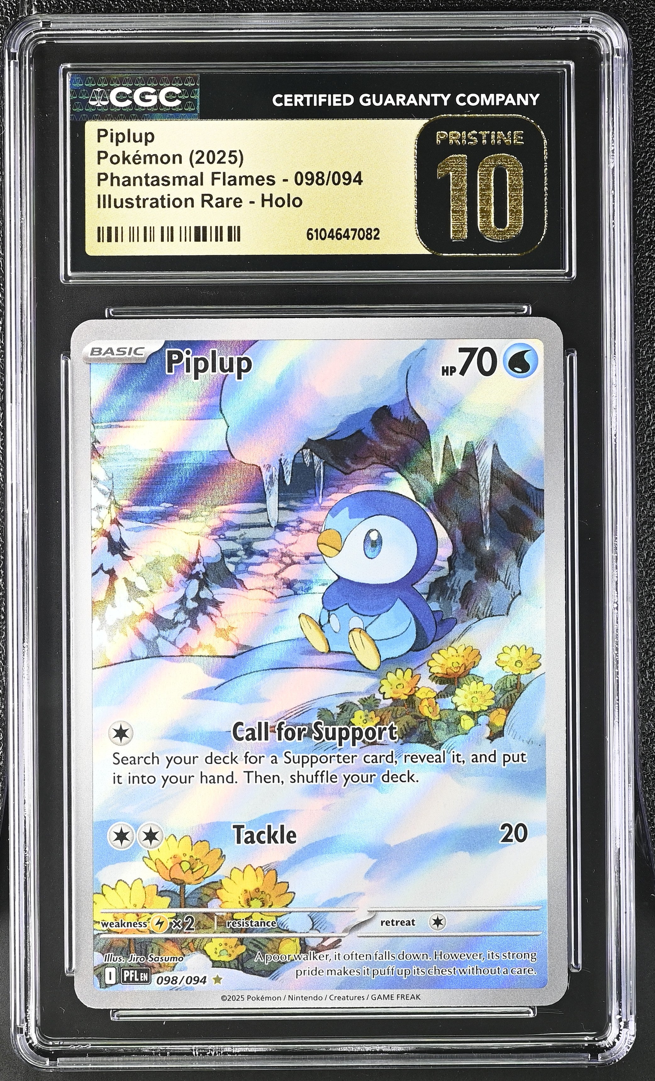 Piplup 98 CGC Pristine 10