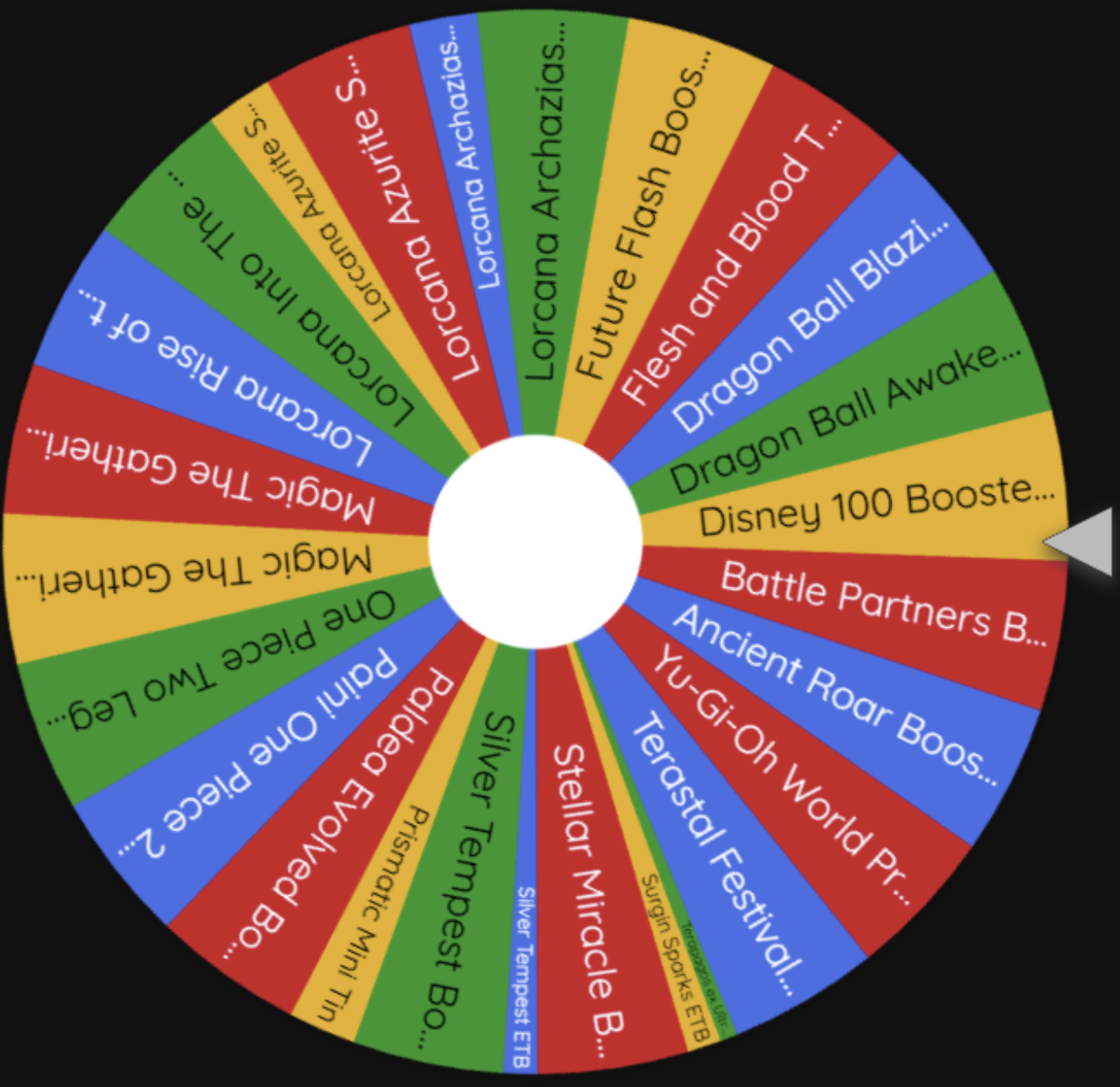 Wheel of packs! (Baldbreakers Tik Tok)