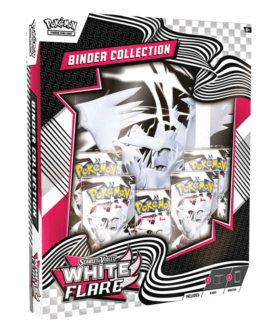 Pokemon SV10.5 White Flare Binder Collection - Scarlet & Violet