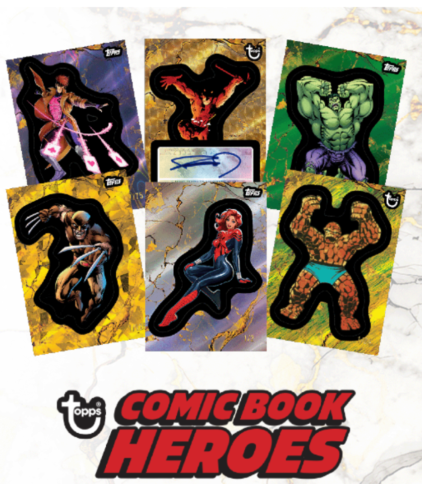 2025 Topps Marvel Comic Book Heroes 1975 Golden Anniversary Hobby Box Sealed