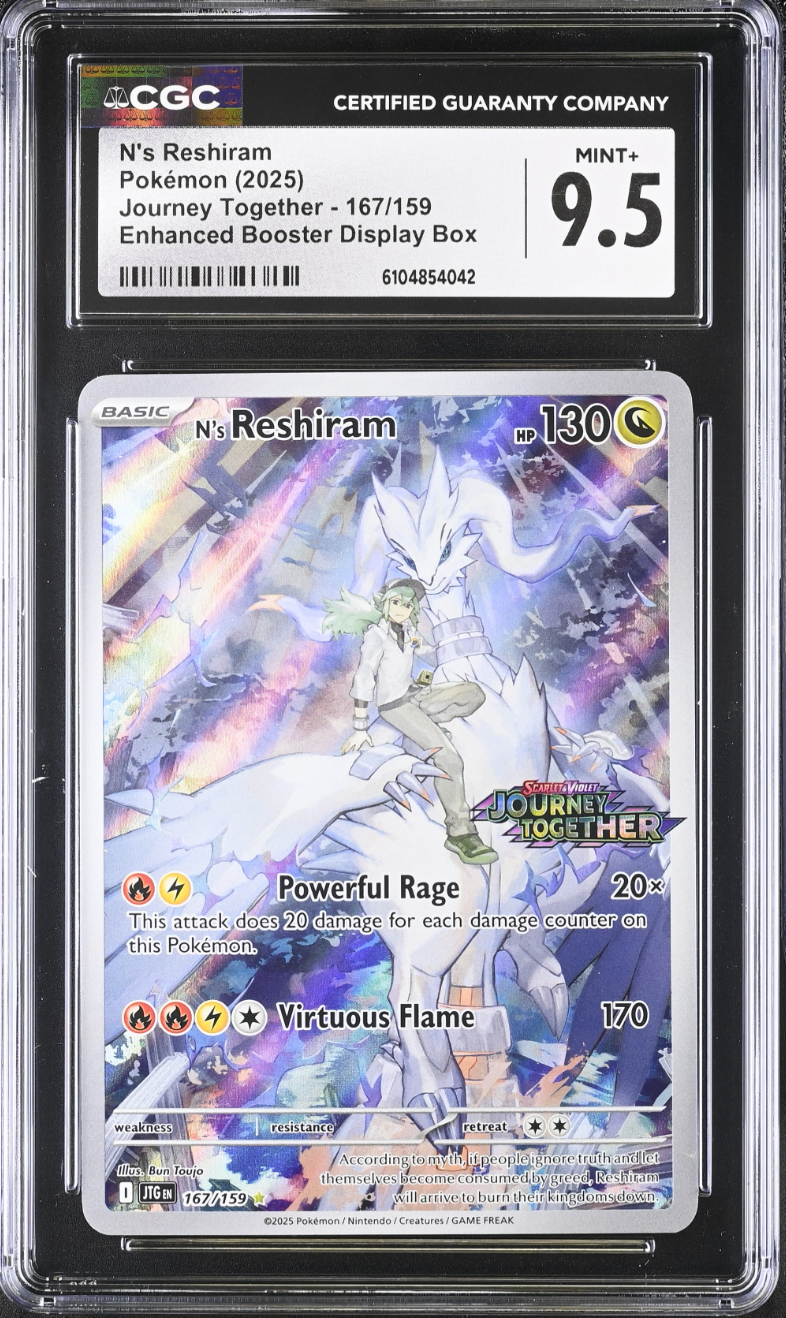 N's Reshiram Promo CGC 9.5