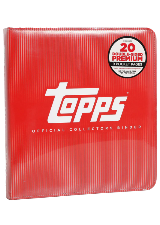 Topps Red Official Collectors Binder