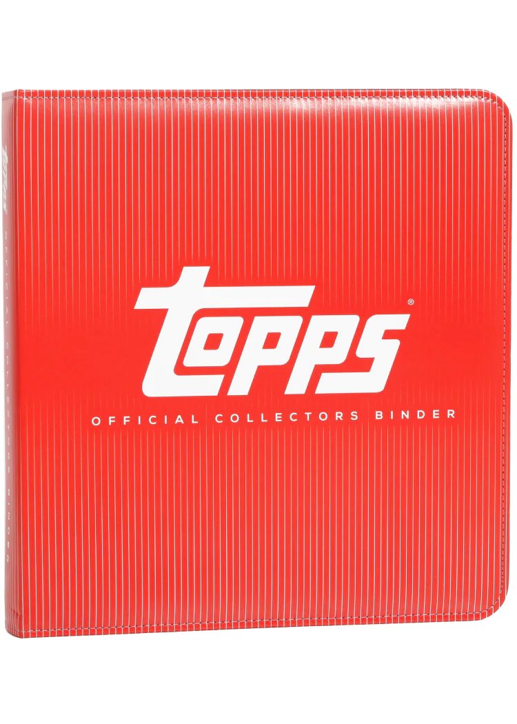 Topps Red Official Collectors Binder