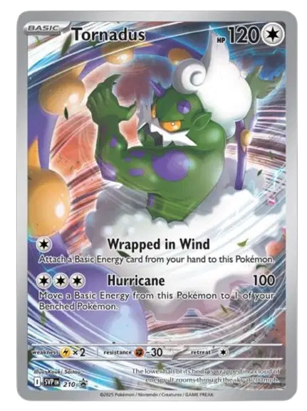 Tornadus - 210 Pokemon • Promo • 210 Scarlet & Violet Promo