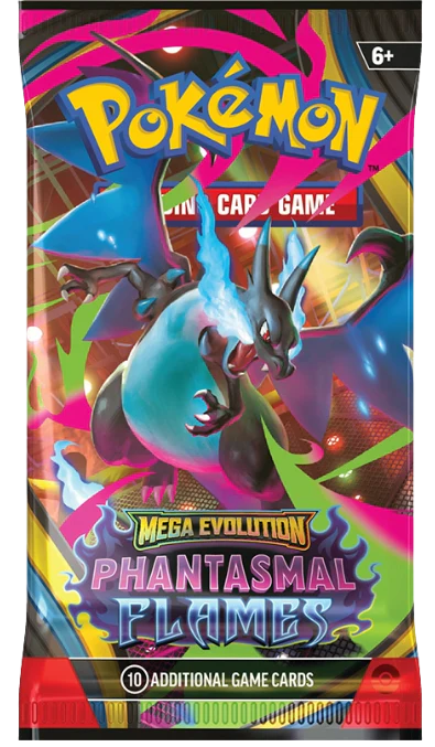 Pokemon Phantasmal Flames Booster Pack (Mats)