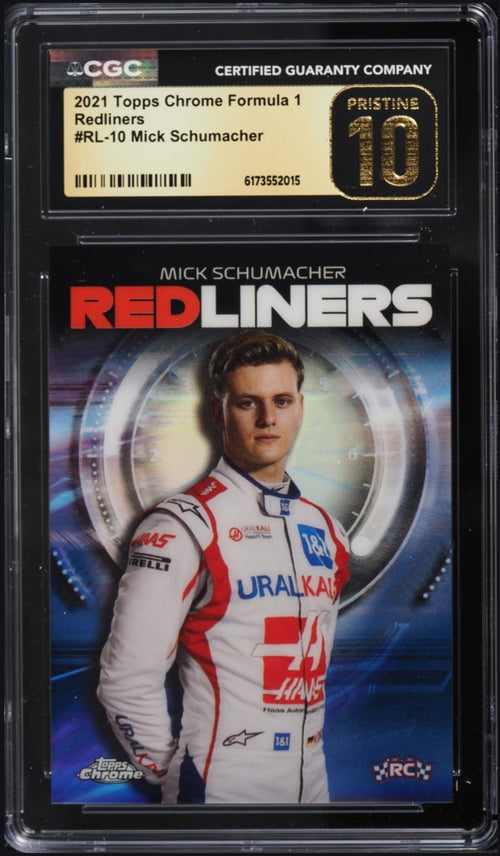 Mick Schumacher (Redliners RL-10 RC) · CGC Pristine 10