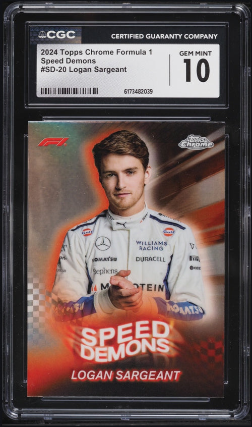 Logan Sargeant (Speed Demons SD-20) · CGC 10