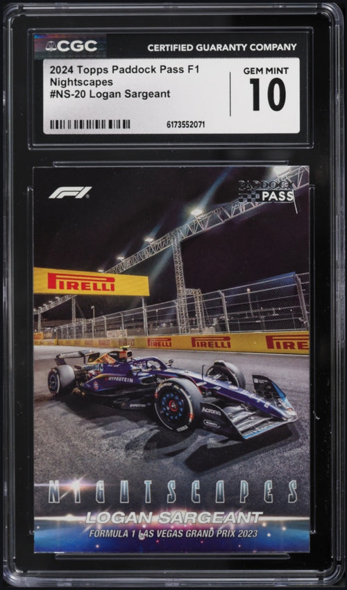 Logan Sargeant (Nightscapes NS-20) · CGC 10