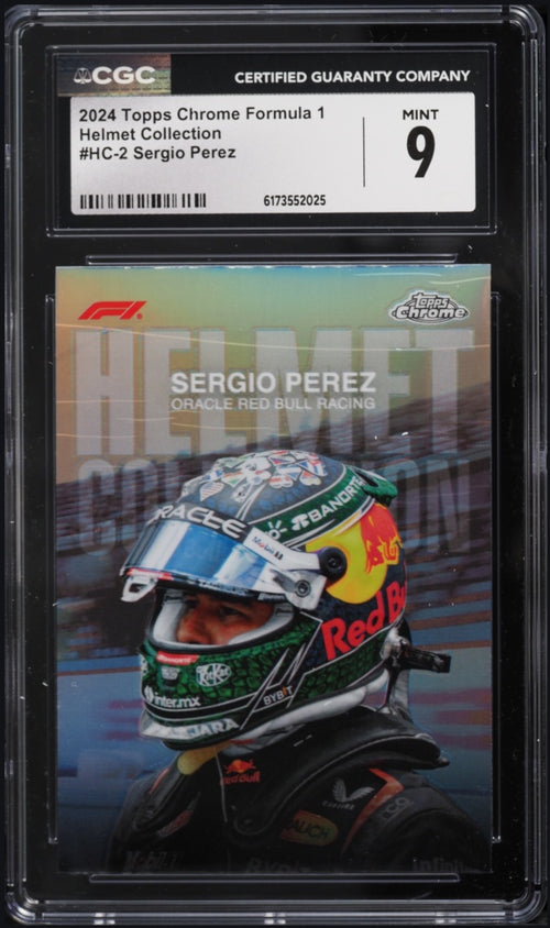 Sergio Perez (Helmet HC-2) · CGC 9