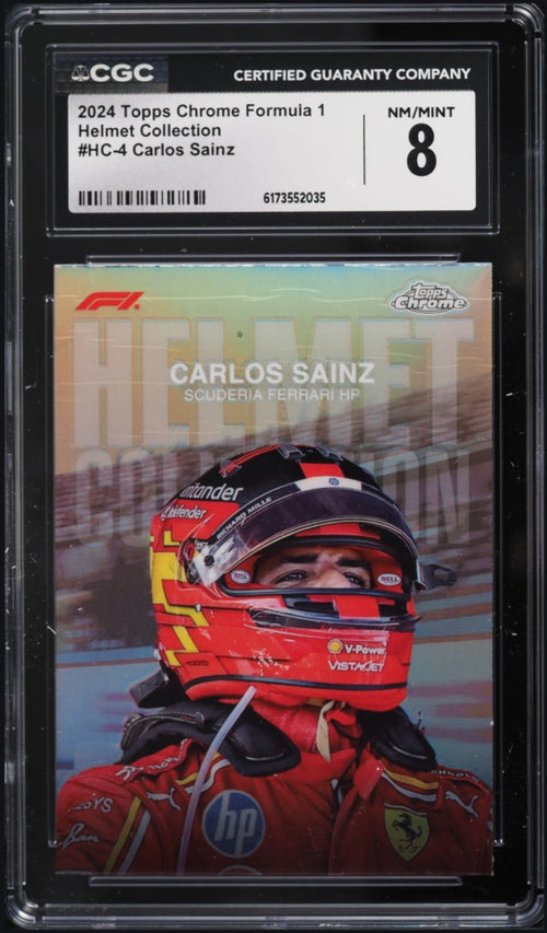 Carlos Sainz (Helmet HC-4) · CGC 8