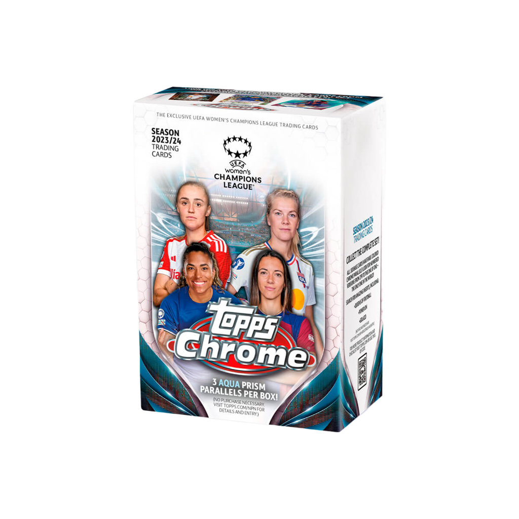 2023-24 Topps Chrome® UEFA Women's Champions League Value Box