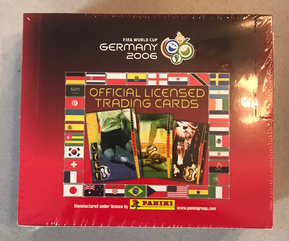 Random Team Break #75 2006 Panini World Cup Soccer Box (Les Beskrivelse)