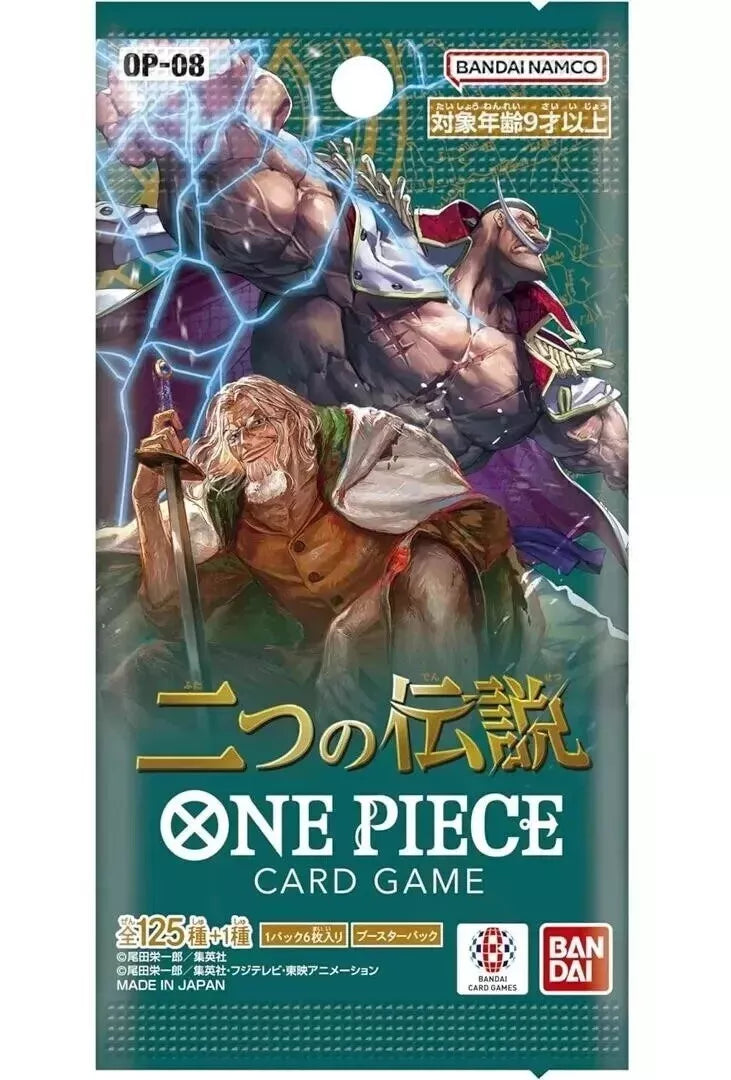 One Piece OP-08 Two Legends. Japansk