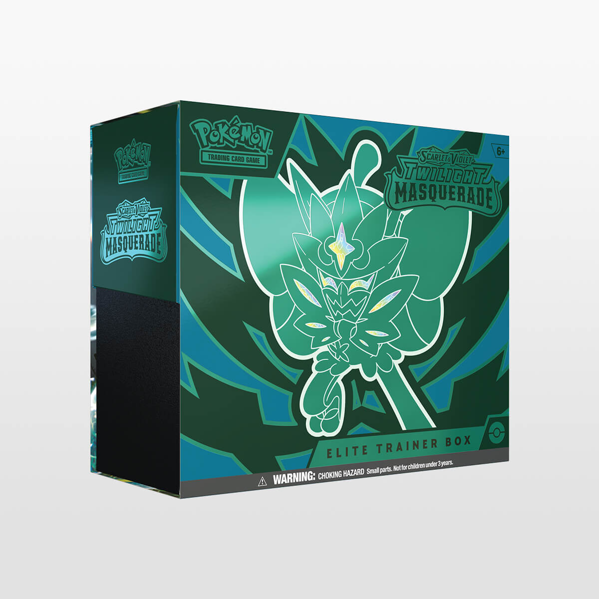 Scarlet & Violet-Twilight Masquerade Pokémon Center Elite Trainer Box forside