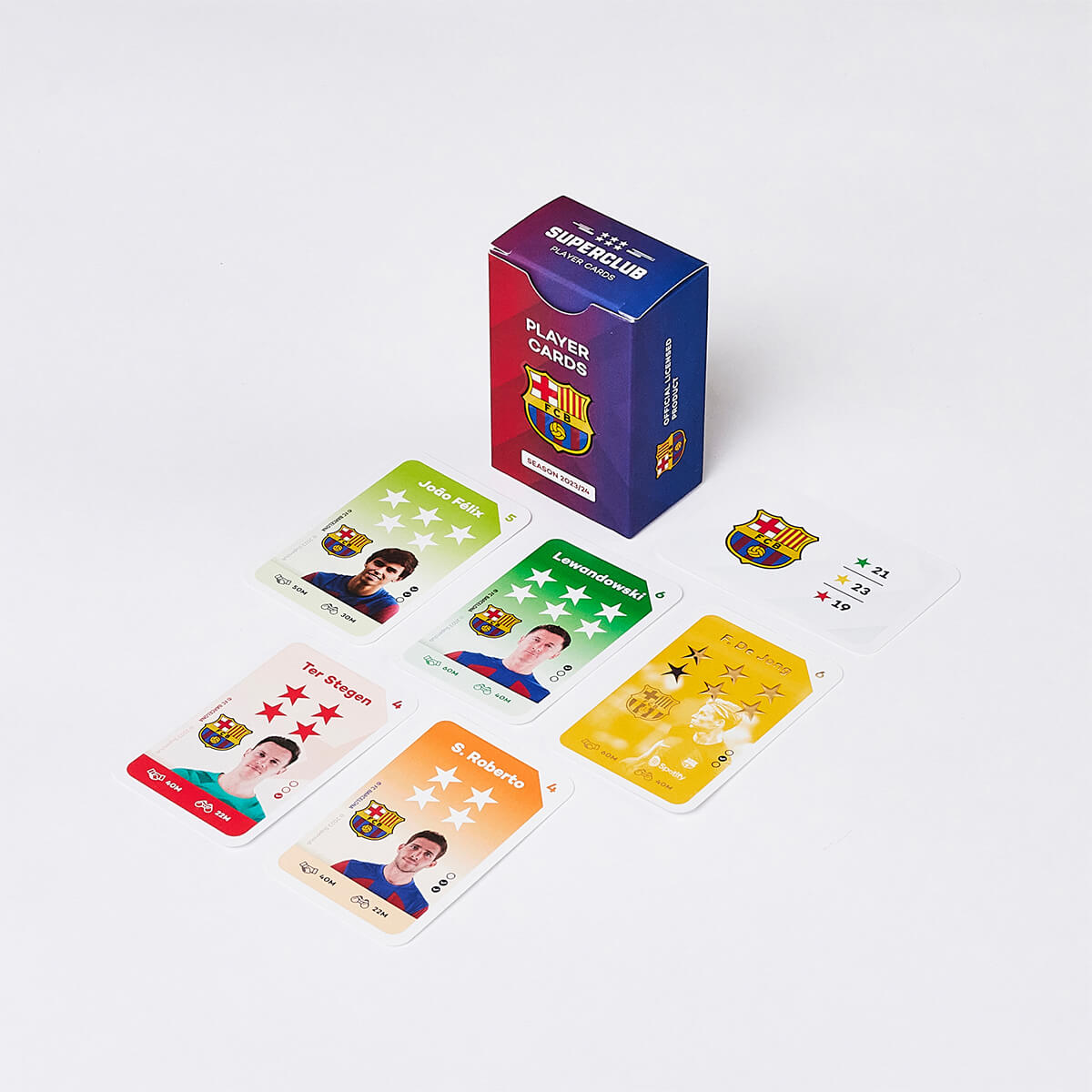 Superclub – FC Barcelona Player cards 2023/24 eske og spillerkort