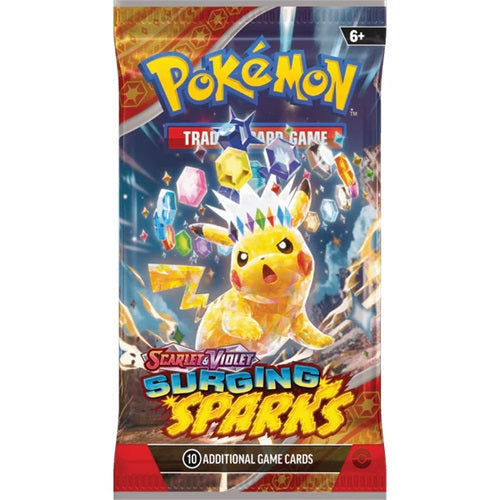 Pokemon Surging Sparks Booster Pack (Poketrainers)