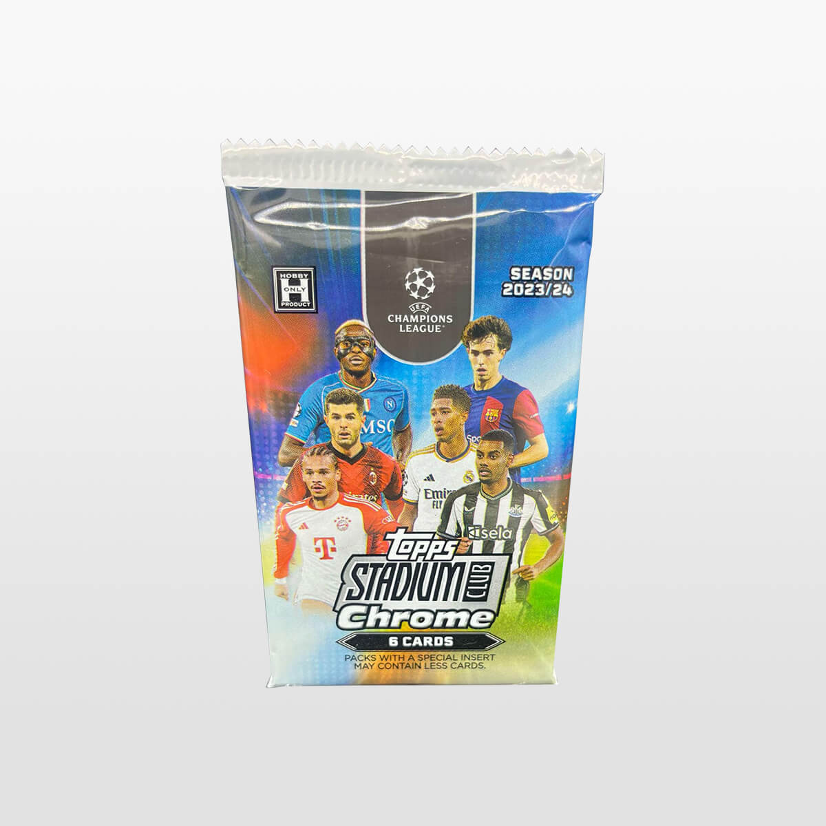 2024 Topps Stadium Club Chrome® UEFA Champions League Pakke (Mats Buseth)